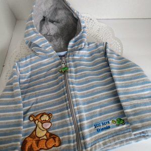 Walt Disney Hoodie Tigger 100 acre friends 9m0